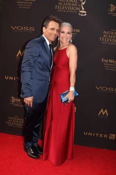 Scoot Reeves, Melissa Reeves
at the 43rd Daytime Emmy Awards, Westin Bonaventure Hotel, Los Angeles, CA 05-01-16/ImageCollect