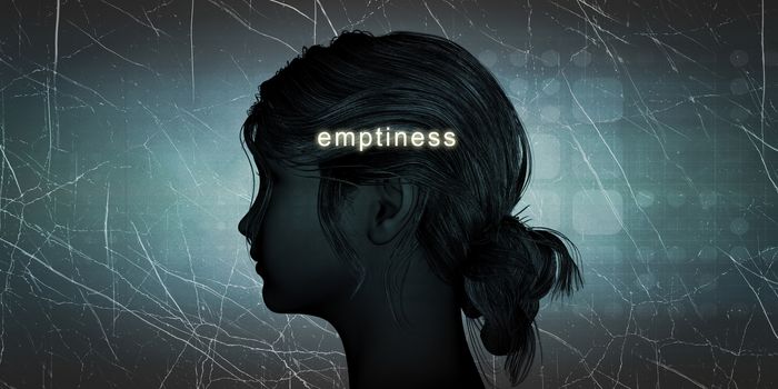 Woman Facing Emptiness