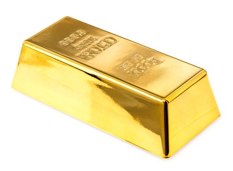 gold bullion close-up