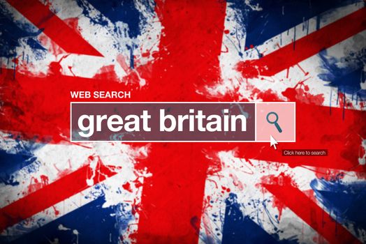 Great Britain - web search bar glossary term