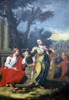 Miracles attributed to Jesus, Miraculous conversion of a Samaritan woman