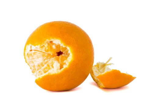 Orange Fruit  peeled off