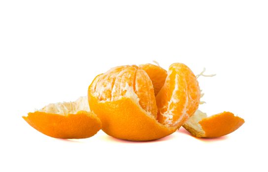 Orange Fruit  peeled off
