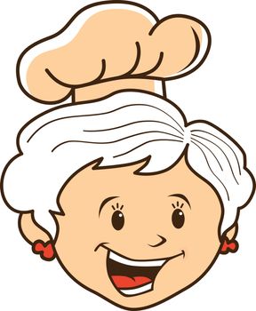 grandma chef cartoon
