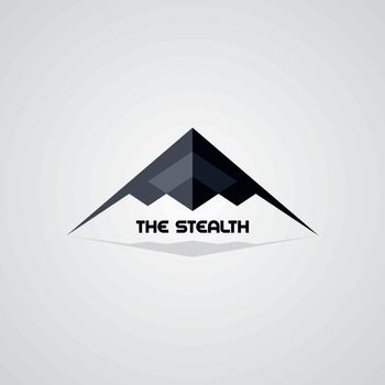 stealth ship logo template