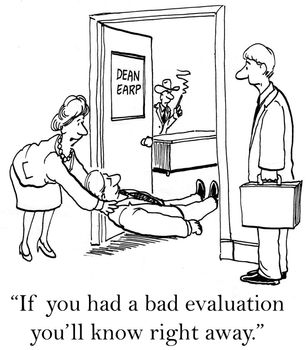 If you had a bad evaluation