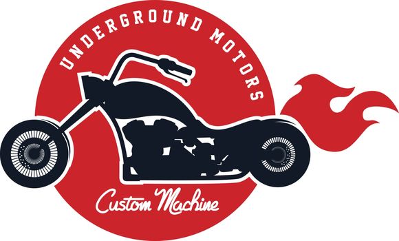 custom motorcycle chopper bike