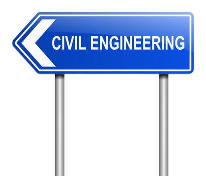 Civil engineering concept.
