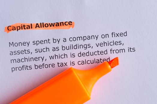 capital allowance