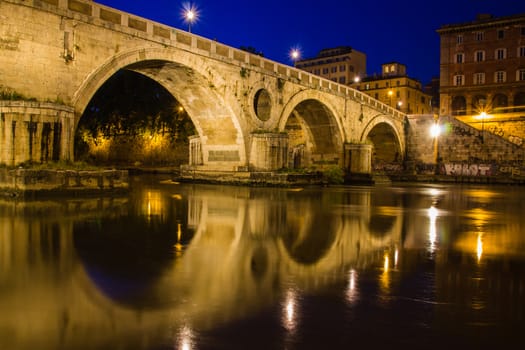 Roman Bridge Reflections