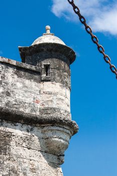 Bartizan at San Fernando de Bocachica Fort