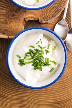 cottage cheese with chives