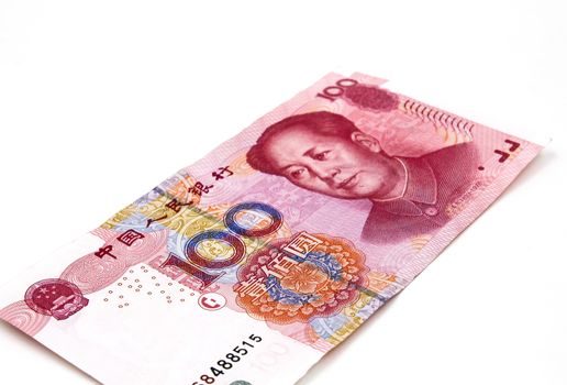 Chinese yuan money 100 banknote