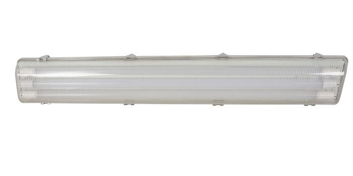 Fluorescent lamp with batten fitting
