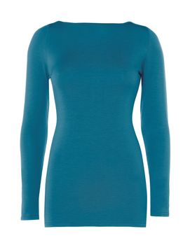blue female sweater
