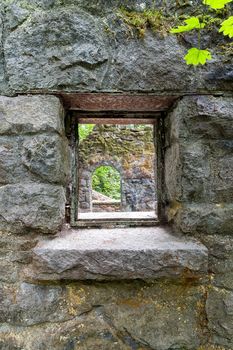 Looking Through the Window of Stone House