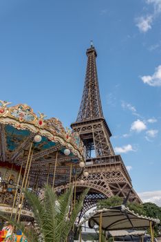 Eiffel Tower and Merry go round