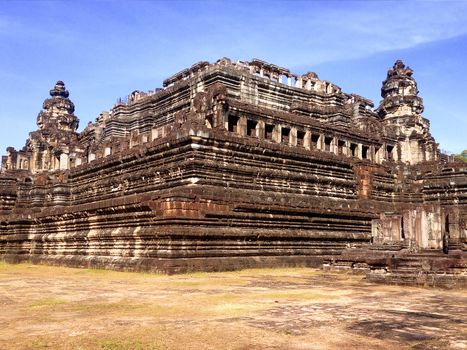 Baphuon temple in Siem Reap, Cambodia. The Baphuon is a temple a