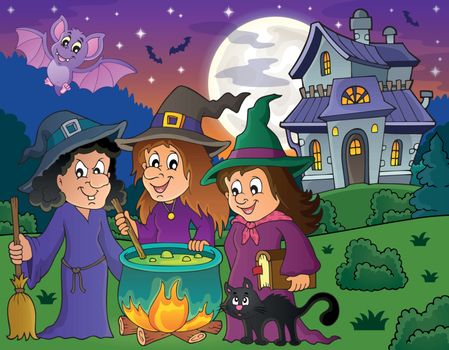 Three witches theme image 4