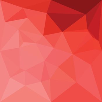 Medium Violet Red Abstract Low Polygon Background