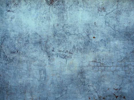 Old grunge wall background with cracks and scratches