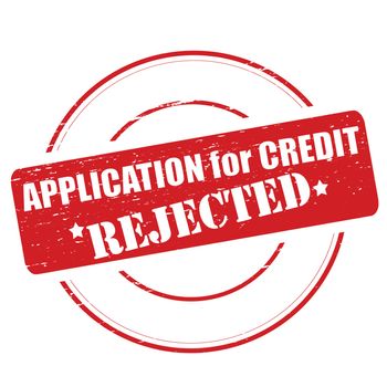 Application for credit rejected