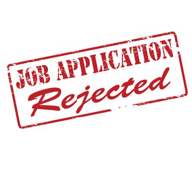 Job application rejected