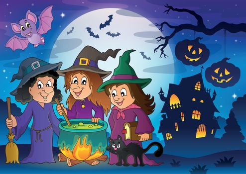 Three witches theme image 8