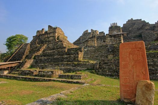Mayan ruins Tonina, Mexico