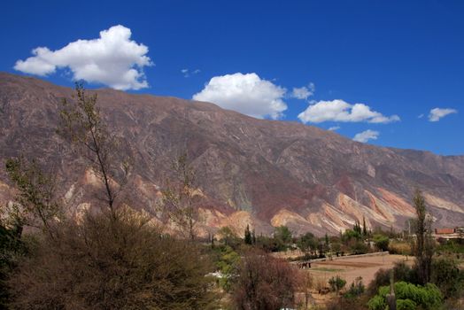 Humahuaca valley, Jujuy, Argentina, near the fourteen colors hill