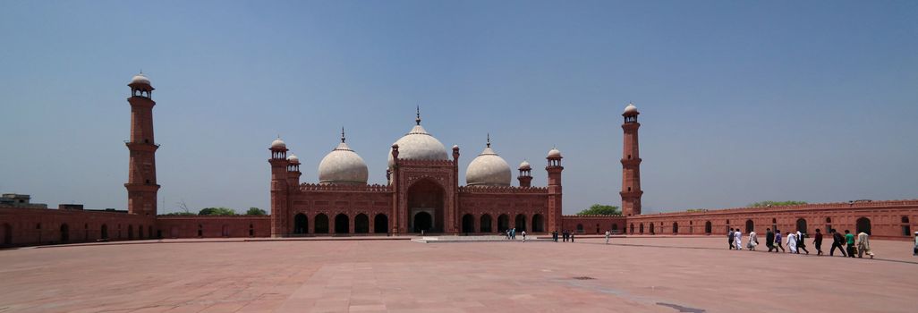 Prayer Hall of Badshahi or Imperial Mosque, Lahore, Pakistan