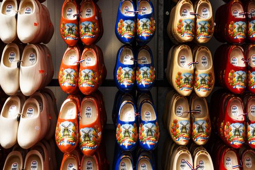 wooden shoes in Netherlands