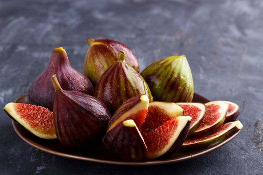 Ripe organic figs