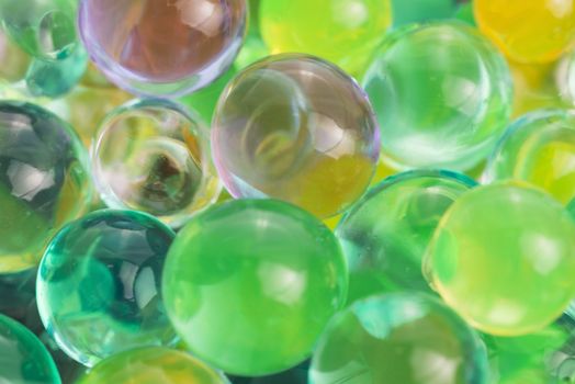 Color balls, hydrogel beads