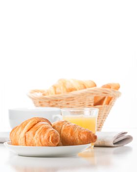 Morning Croissant Portrait