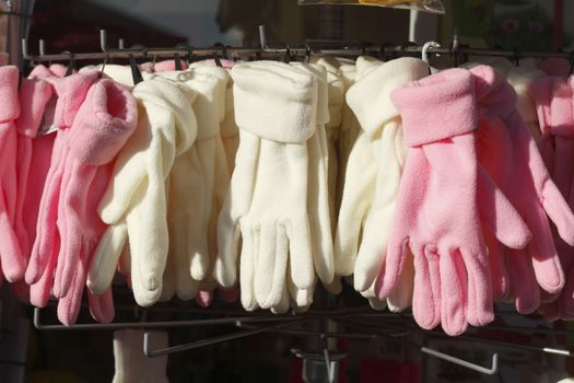 hanging gloves
