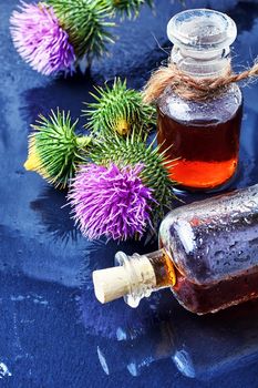 Flower and burdock extract