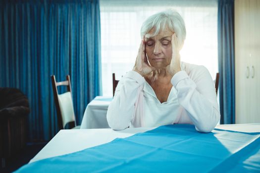 Pensioner with headache