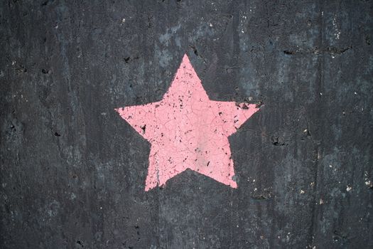 pink pentagram  star