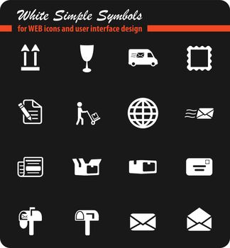Post service simply icons