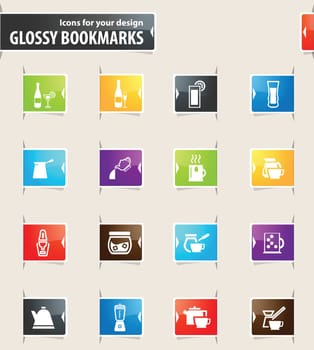 Preparation of Beverages Bookmark Icons
