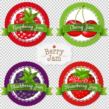 Berry Labels Set