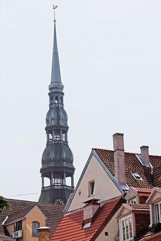 Bell tower in Riga