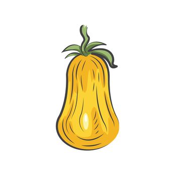 yellow Tomato drawing icon design