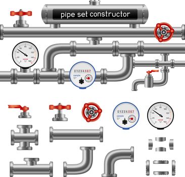 black pipe set constructor