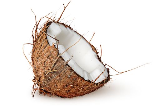 Half coconut rotated