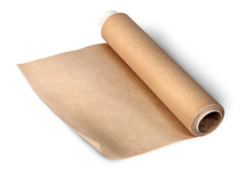 Uncoil roll of parchment