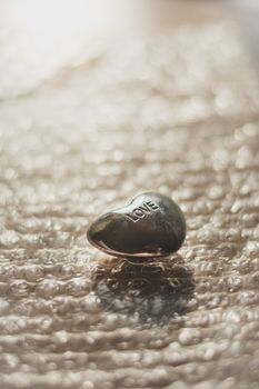 love trinket heart stone