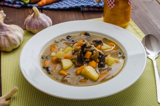 Honest homemade potato soup