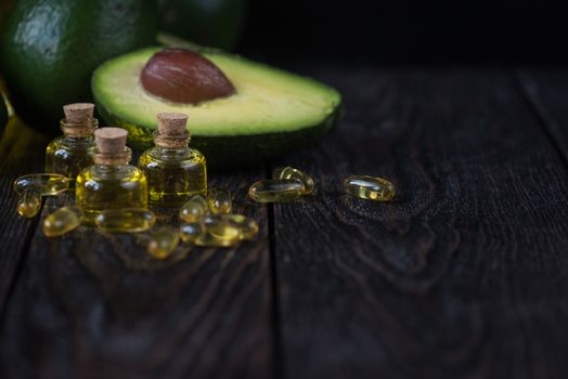 Oil of avocado and fish oil